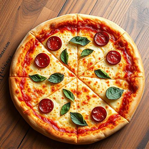 Un esempio di testo alternativo per un'immagine di una pizza sul sito Gusto Italiano