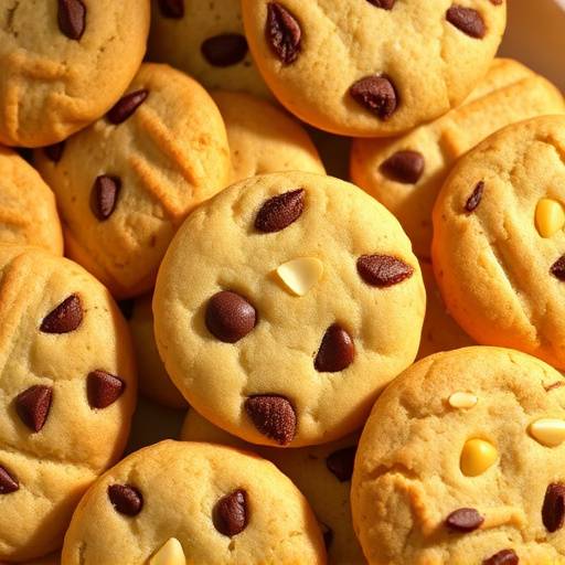 Un'immagine di diversi tipi di biscotti appena sfornati